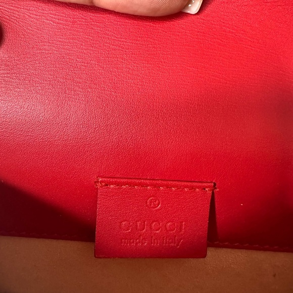 Gucci Red Mini Crossbody Bag - Picture 7 of 11
